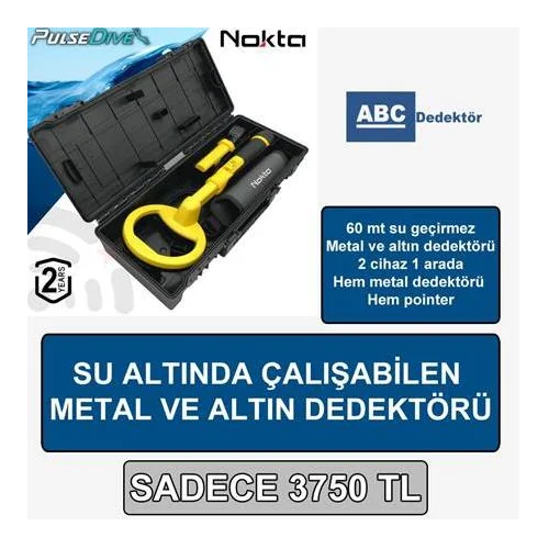 Nokta Pulse Dive Özellikleri ve Kullanımı