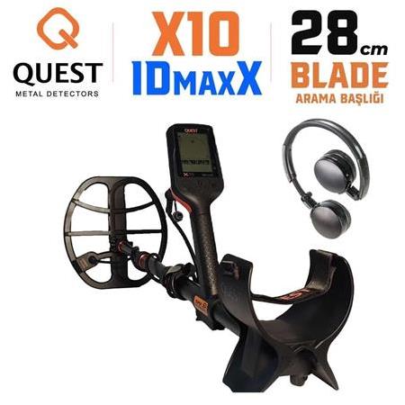 X10 IDmaxX Dedektör + Kulaklık (Avantajlı Paket)