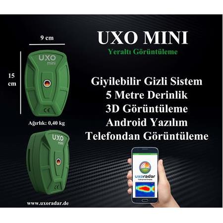 UXO Mini Yeraltı Görüntüleme (Gizli Dedektör)