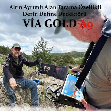 Via Gold A9 Dedektör ve Alan Tarama